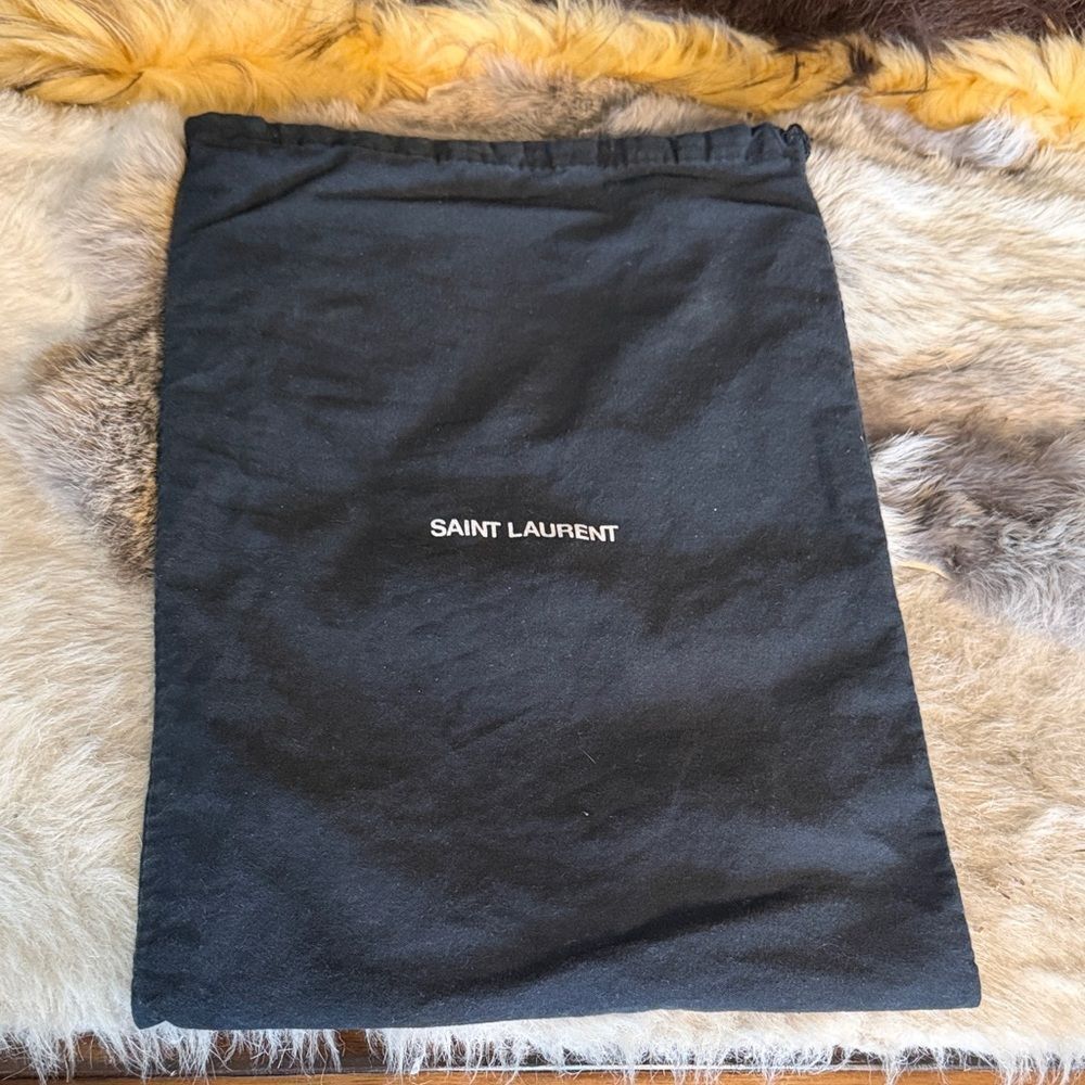 Saint Laurent Midnight Black dust bag (4425)